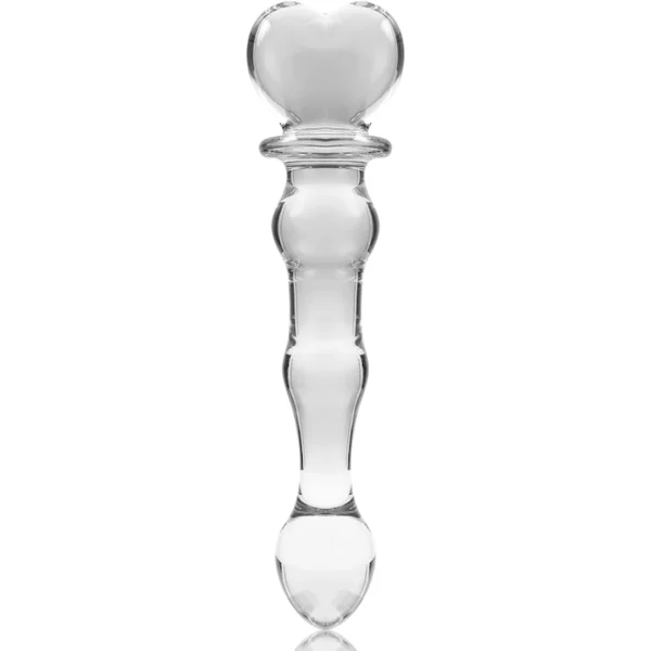 Nebula Series By Ibiza - Modello 21 Dildo in Vetro Borosilicato Trasparente 20.5 cm -O- 3.5 cm 5