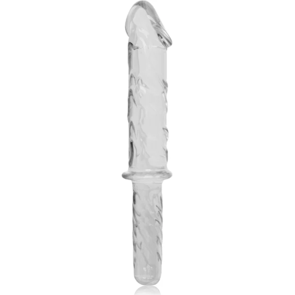 Nebula Series By Ibiza - Modello 24 Dildo in Vetro Borosilicato Trasparente 28.5 cm -O- 5 cm 5 Nebula Series By Ibiza - Modello 24 Dildo in Vetro Borosilicato Trasparente 28.5 cm -O- 5 cm 5