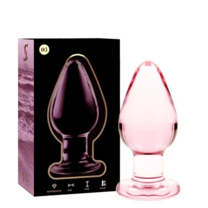 Nebula Series By Ibiza - Modello 3 Plug Anale Vetro Borosilicato Rosa 11 cm -O- 5 cm Nebula Series By Ibiza - Modello 3 Plug Anale Vetro Borosilicato Rosa 11 cm -O- 5 cm