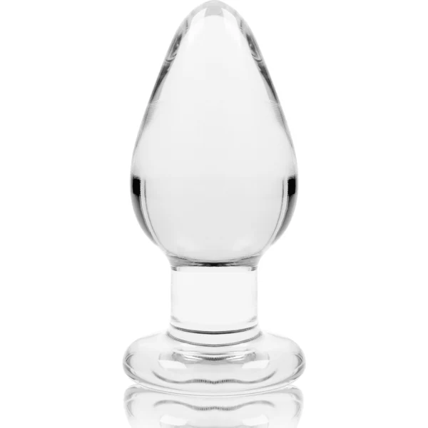 Nebula Series By Ibiza - Modello 3 Plug Anale Vetro Borosilicato Trasparente 11 cm -O- 5 cm 5