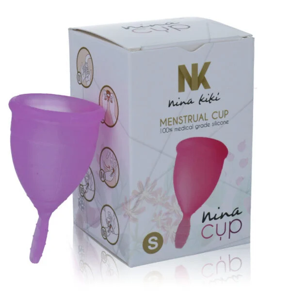 Nina Kikí - Coppa Mestruale Viola - Taglia S 3 Nina Kikí - Coppa Mestruale Viola - Taglia S 3