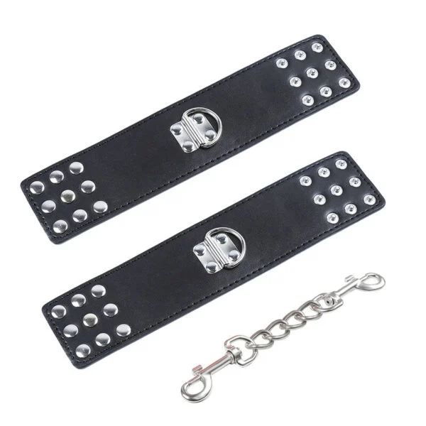 Ohmama Fetish - Tenuta da Polso con Chiusura a Scatto in Metallo 3