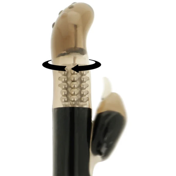 Ohmama - Vibratore Rotatore con Stimolatore del Clitoride Delfin 3