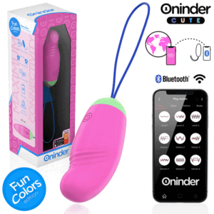 Oninder Cute - Uovo in Silicone Vibrante-Rotante a 360° per Amare il Piacere - App Globale Gratuita Oninder Cute - Uovo in Silicone Vibrante-Rotante a 360° per Amare il Piacere - App Globale Gratuita