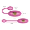 Oninder - Uovo Vibrante Tokyo Rosa 7,5 X 3,2 cm App Gratuita 3 Oninder - Uovo Vibrante Tokyo Rosa 7,5 X 3,2 cm App Gratuita 3