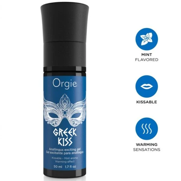 Orgie - Gel Stimolante Anale al Menta 'Kig Kiss' 50 ml Orgie - Gel Stimolante Anale al Menta 'Kig Kiss' 50 ml