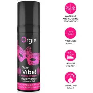 Orgie - Vibrazioni Sexy! Orgasmo Intenso Sensazioni Multiple Gel Intimo 15 ml Orgie - Vibrazioni Sexy! Orgasmo Intenso Sensazioni Multiple Gel Intimo 15 ml