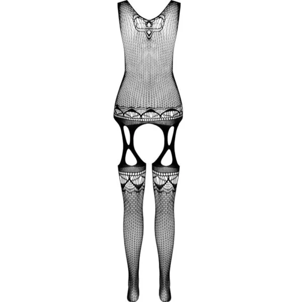 Passion - Bs099 Bodystocking Nero Taglia Unica 6