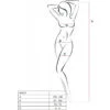 Passion - Bs099 Bodystocking Nero Taglia Unica 7