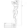 Passion - Woman Bs017 Bodystocking Nero Taglia Unica 2 Passion - Woman Bs017 Bodystocking Nero Taglia Unica 2