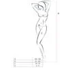Passion - Woman Bs047 Bodystocking Rosso Taglia Unica 2
