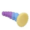 Power Monsters - Unicorno Tricolore Fantasy Dildo in Silicone 22 cm Ø 5 cm 6