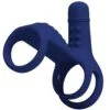Pretty Love - Anello Vibrante Elish con Estensione Blu