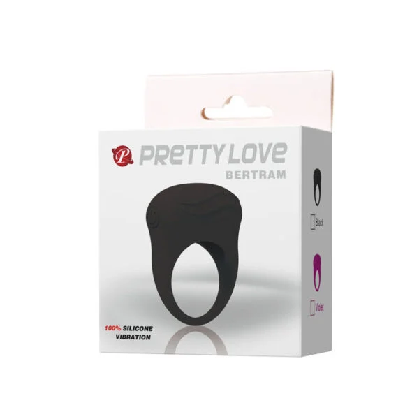 Pretty Love - Bertram Anello Vibratore Nero 8