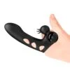 Pretty Love - Copertura per Dita Vibratore Orlando Nera 9