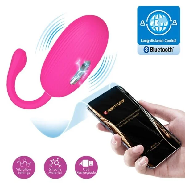 Pretty Love - Doreen Uovo Vibrante Ricaricabile Magenta Telecomando 6 Pretty Love - Doreen Uovo Vibrante Ricaricabile Magenta Telecomando 6