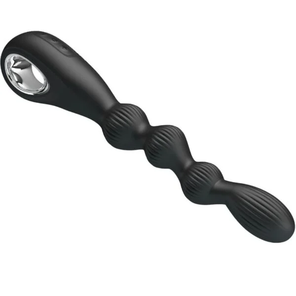 Pretty Love - Federer Vibratore Anale 12 Vibrazioni Nero 3