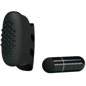 Pretty Love - Flirtation Ditale Vibrazione Nero Steward
