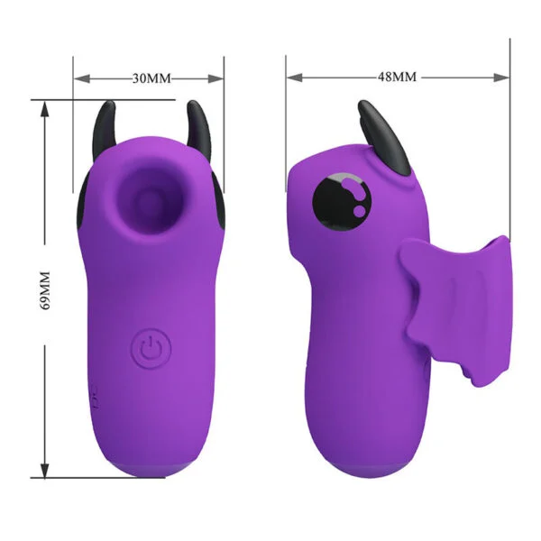 Pretty Love - Magic Devil - Stimolatore da Dito Ricaricabile Viola 8