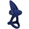 Pretty Love - Mat Doppio Anello con Vibrazione e Stimolatore Blu 3