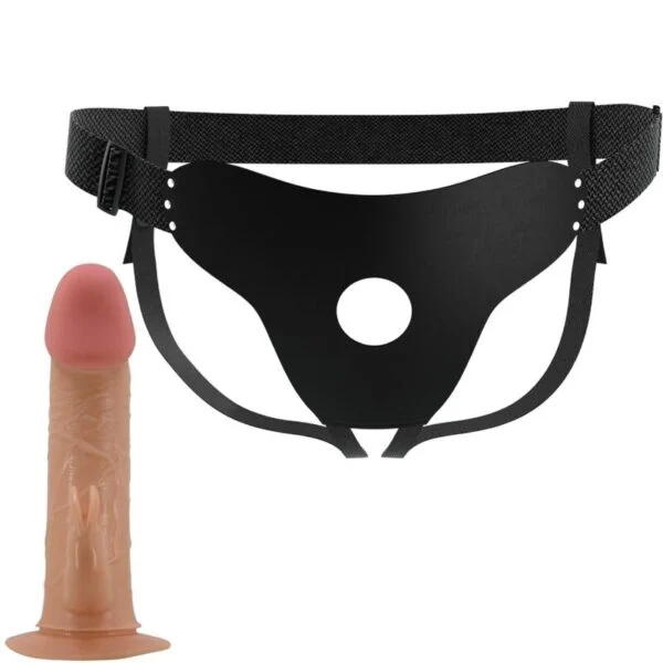 Pretty Love - Mavis Harness Slip Universale con Dildo 19 cm Naturale 6 Pretty Love - Mavis Harness Slip Universale con Dildo 19 cm Naturale 6