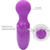 Pretty Love - Mini Massaggiatore Personale Viola 7