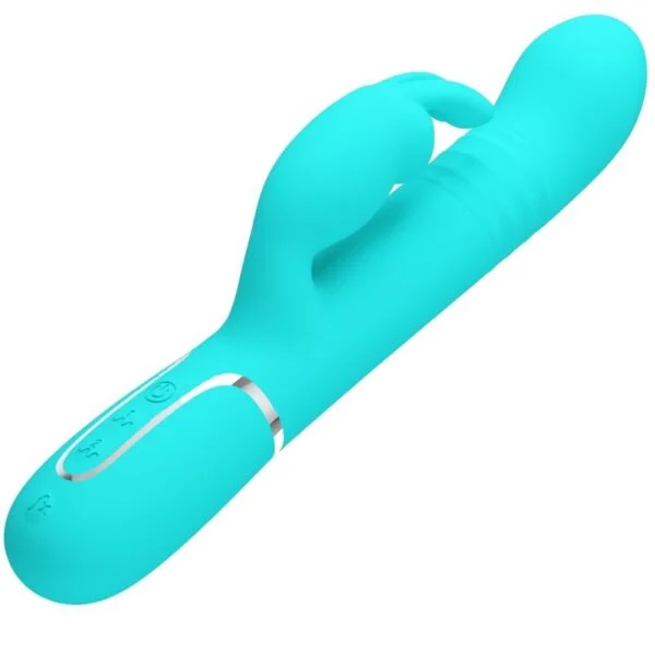 Pretty Love - Perle Vibratore Coale Rabbit Verde Acqua 4 Pretty Love - Perle Vibratore Coale Rabbit Verde Acqua 4