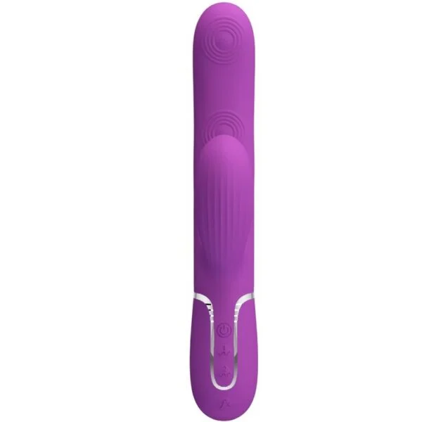 Pretty Love - Perlita 3 in 1 Vibratore Multifunzione Coniglio Viola 2