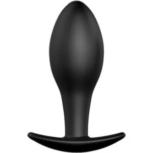 Pretty Love - Plug Anale Ancorante in Silicone 8.5 cm Nero Pretty Love - Plug Anale Ancorante in Silicone 8.5 cm Nero