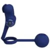 Pretty Love - Remington Doppio Anello Vibrante con Spina Blu 2