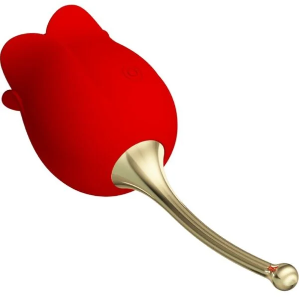 Pretty Love - Rose Lover Stimolatore Clitorideo Rose 12 Vibrazioni Rosso 2 Pretty Love - Rose Lover Stimolatore Clitorideo Rose 12 Vibrazioni Rosso 2