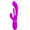 Pretty Love - Shania Vibratore Triplo Coniglio Multifunzione Rosa 7 Pretty Love - Shania Vibratore Triplo Coniglio Multifunzione Rosa 7