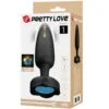 Pretty Love - Tarion Plug Anale con Luce LED Nero 12,5 cm 9 Pretty Love - Tarion Plug Anale con Luce LED Nero 12,5 cm 9