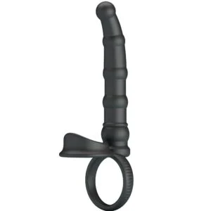 Pretty Love - Tatum Anello per Pene Vibrante con Tappo 10 Vibrazioni Nero Pretty Love - Tatum Anello per Pene Vibrante con Tappo 10 Vibrazioni Nero