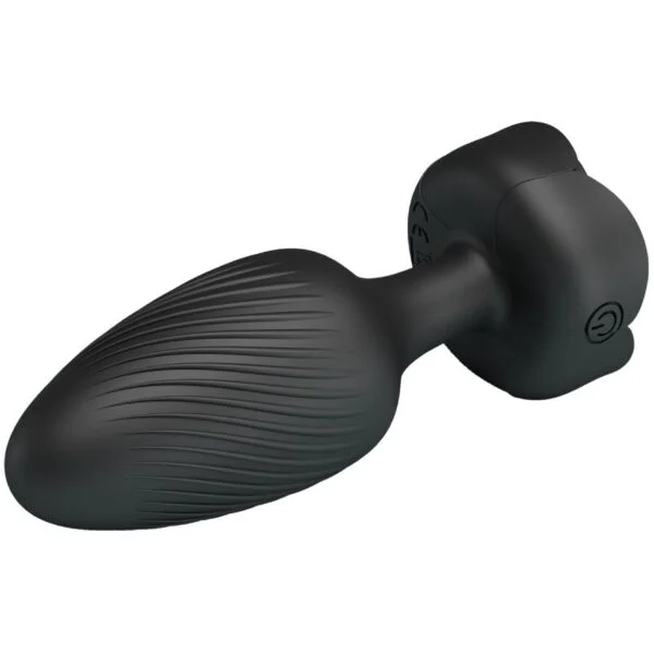 Pretty Love - Varian Plug Anale con Luce LED Nero 10,8 cm 5