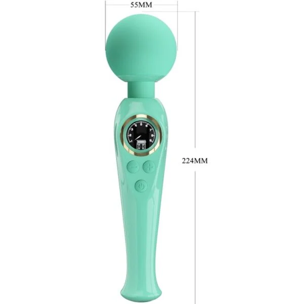 Pretty Love - Vibratore a Bacchetta Verde Skyler 5
