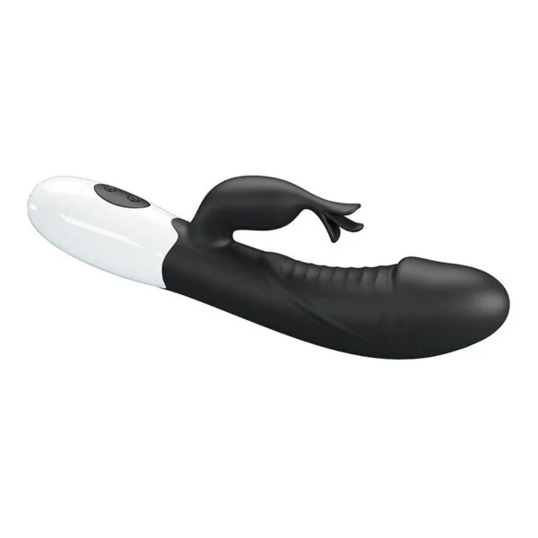 Pretty Love - Vibratore a Coniglio Rasmussen 30 Funzioni Nero 5
