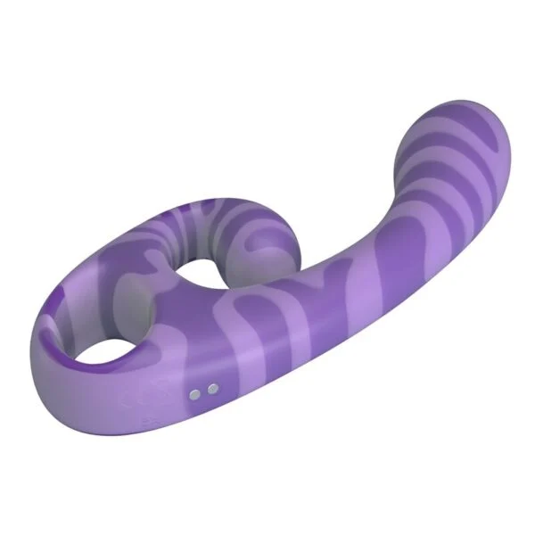 Pretty Love - Vibratore a Doppia Estiva con Manico 19 cm Ø 3,5 cm Viola 6 Pretty Love - Vibratore a Doppia Estiva con Manico 19 cm Ø 3,5 cm Viola 6
