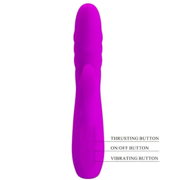 Pretty Love - Vibratore Coniglio Ricaricabile Melanie Viola 6