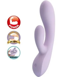 Pretty Love - Vibratore Coniglio Rosolyn 10 Vibrazioni Viola Pretty Love - Vibratore Coniglio Rosolyn 10 Vibrazioni Viola