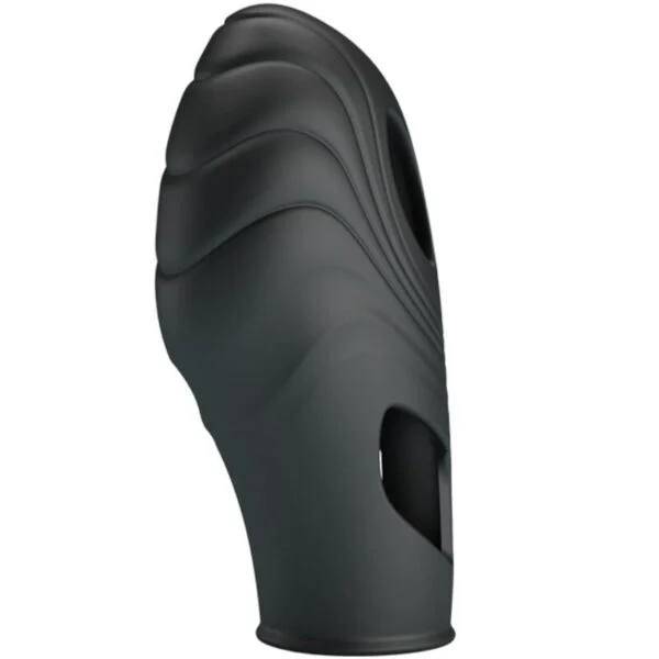 Pretty Love - Vibratore da Dita in Silicone Lich Nero 2