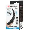 Pretty Love - Vibratore da Dita Jordin 10 Vibrazioni Nero 10