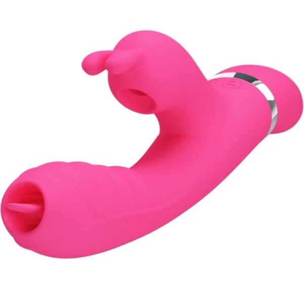 Pretty Love - Vibratore Multifunzione Coniglio Phoenix Rosa 2