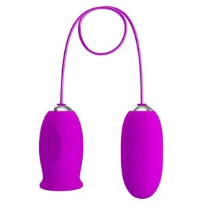 Pretty Love - Vibratore Ricaricabile Daisy Dual Egg Viola Pretty Love - Vibratore Ricaricabile Daisy Dual Egg Viola
