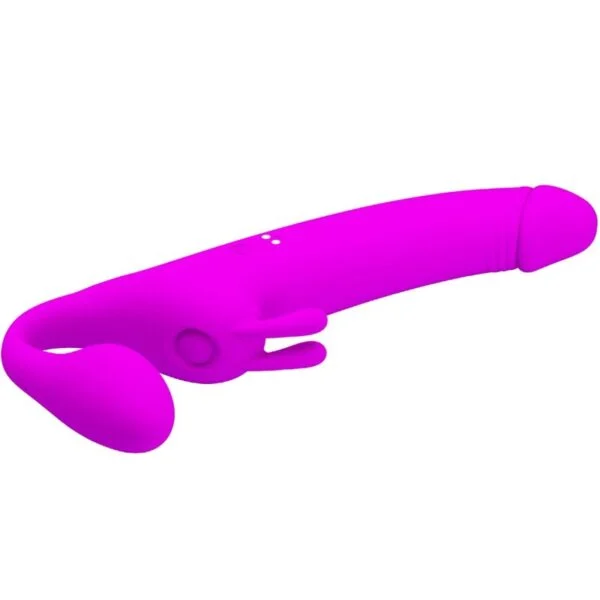 Pretty Love - Zanini Strapless Strap-On 10 Vibrazioni Viola 4 Pretty Love - Zanini Strapless Strap-On 10 Vibrazioni Viola 4