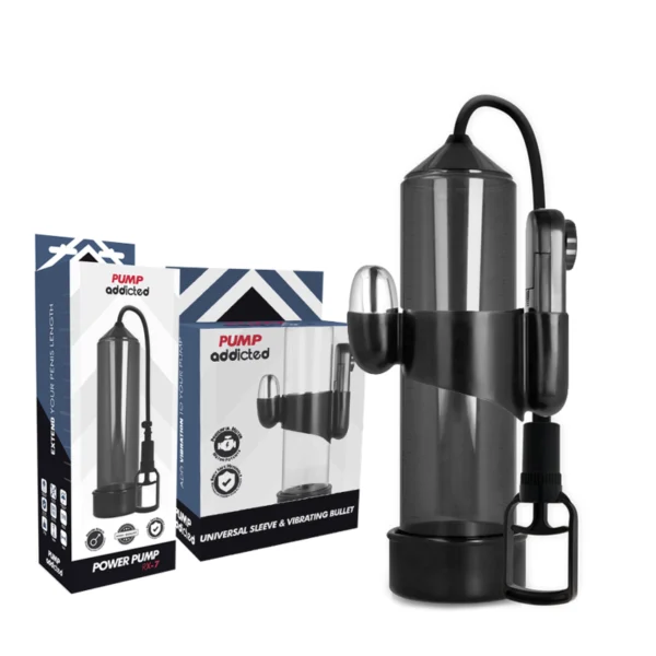 Pump Addicted - Vibratore Rx7 Nero 2 Pump Addicted - Vibratore Rx7 Nero 2