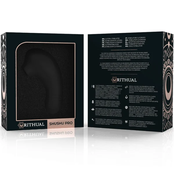 Rithual - Stimolatore Clitoride Tascabile Shushu Pro 2 Potenti Motori Jet 7