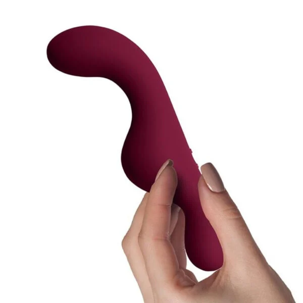 Rocks-Off - Vibratore per Punto G Rosso Ruby Glow 3