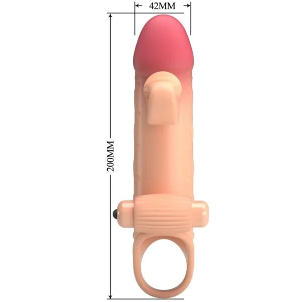 Romance - Guaina per Pene Vibrante Naturale 8