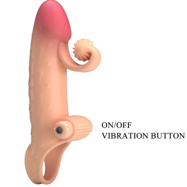 Romance - Guaina per Pene Vibrante Naturale 9